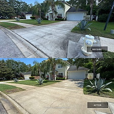 Full-Exterior-Transformation-on-East-Red-House-Branch-Road-House-Fence-Driveway-Cleaning-in-St-Augustine-FL-32084 2